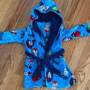 Marvel Kids' Blue Character Robe
